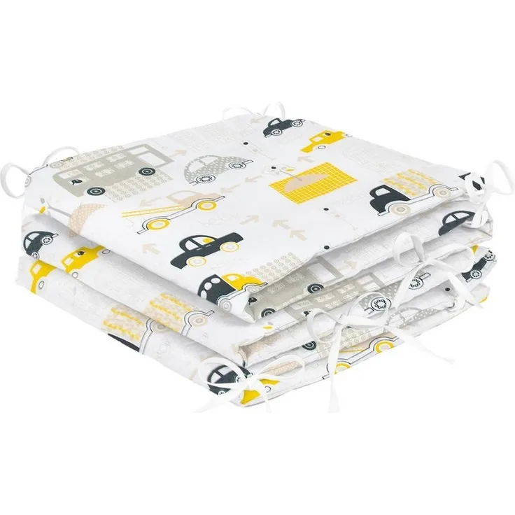 Amilian Bettnestchen - Bettumrandung 180x30 cm für Kinderbett 120x60 geeignet (Kopfschutz), (Nestchen, Kantenschutz), Umrandungen