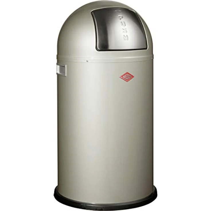 Wesco 'Pushboy' Mülleimer, silberfarben, 50 L – Bild 2