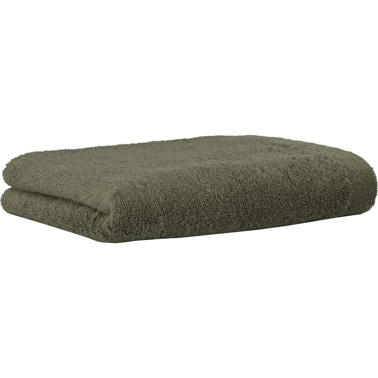 CAWö Gästetuch - Lifestyle, Walkfrottier, Baumwolle, einfarbig Grün 30x50cm – Bild 1