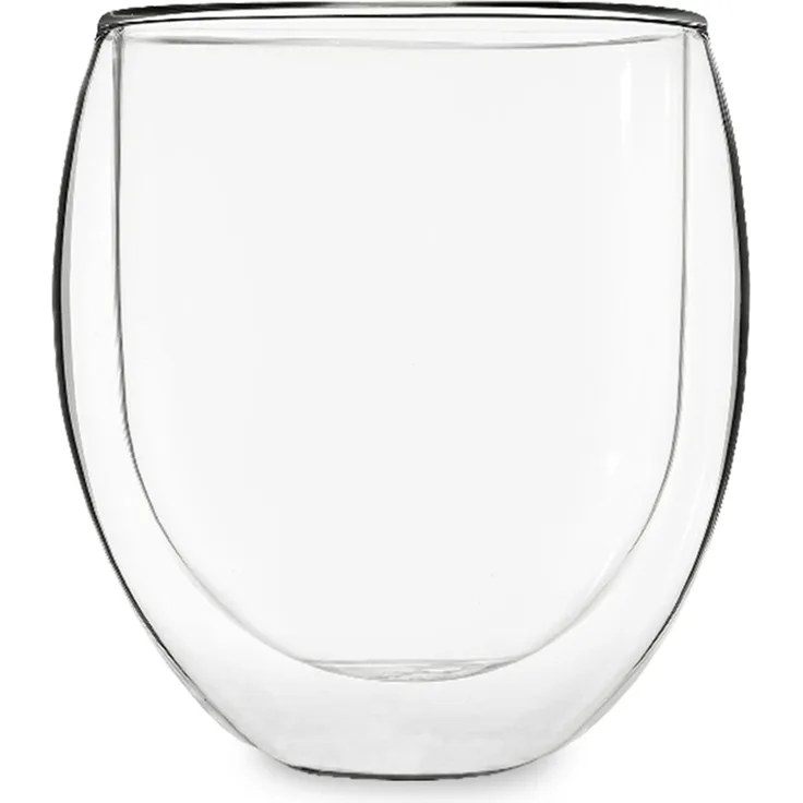 Teeglas Ice 400 ml spülmaschinenfest hochwertiges Borosilikatglas Transparent