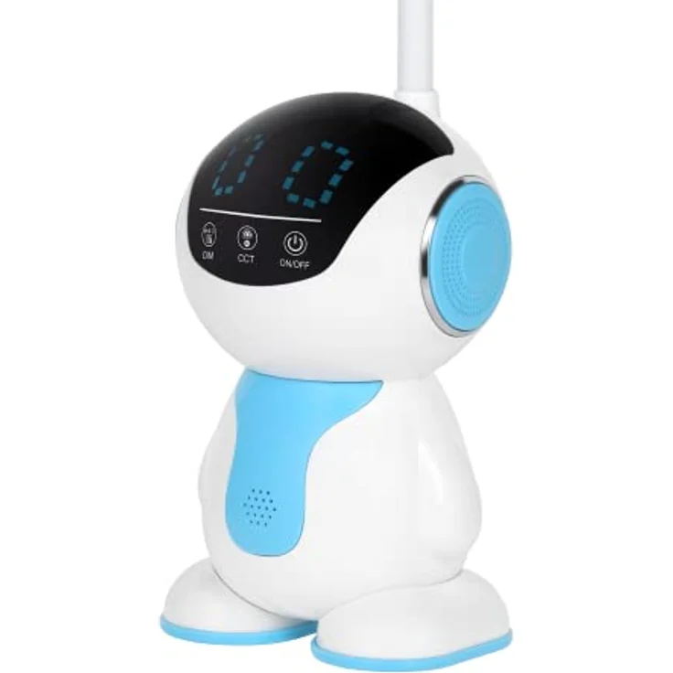 Rebel LED-Schreibtischlampe KOM1017, Roboter-Design mit 3-stufiger Regulierung, Memory-Funktion – Bild 5