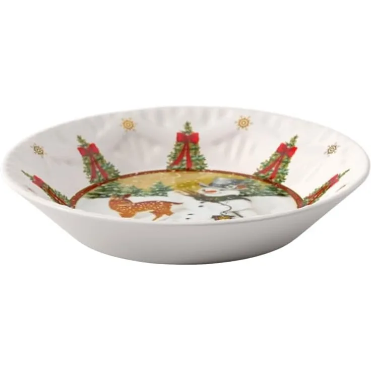 Villeroy & Boch Toy's Fantasy Schale klein Schneemann mit Tieren