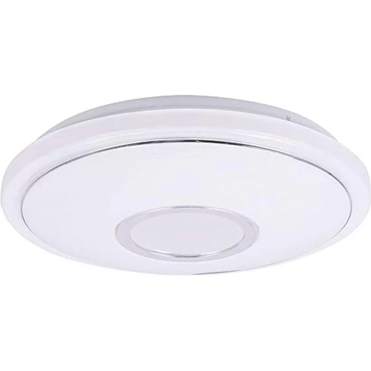 LED Deckenleuchte, Acryl, weiß, CCT Schaltung, D 40 cm