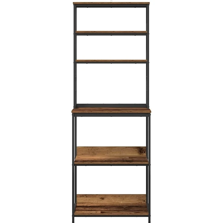 vidaXL Küchenregal Altholz 60 x 40 x 168 cm Holzwerkstoff 883884 – Bild 5