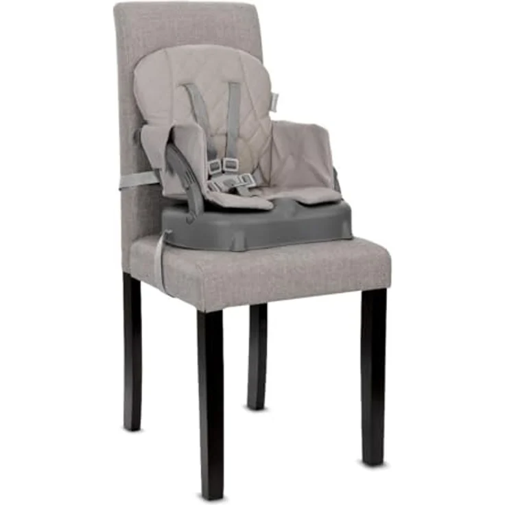 Lorelli Kinderhochstuhl Vanilla 3 in 1 Kinderstuhl, Tablett, Fußstütze, Gurt beige – Bild 6