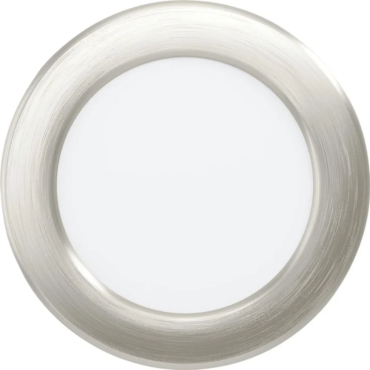 Eglo LED Einbauleuchte Fueva 6-Z nickel-matt Ø 12 cm RGB dimmbar – Bild 1