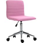 SVITA LINUS Schreibtischstuhl Kinder Drehstuhl Stoffbezug Pink