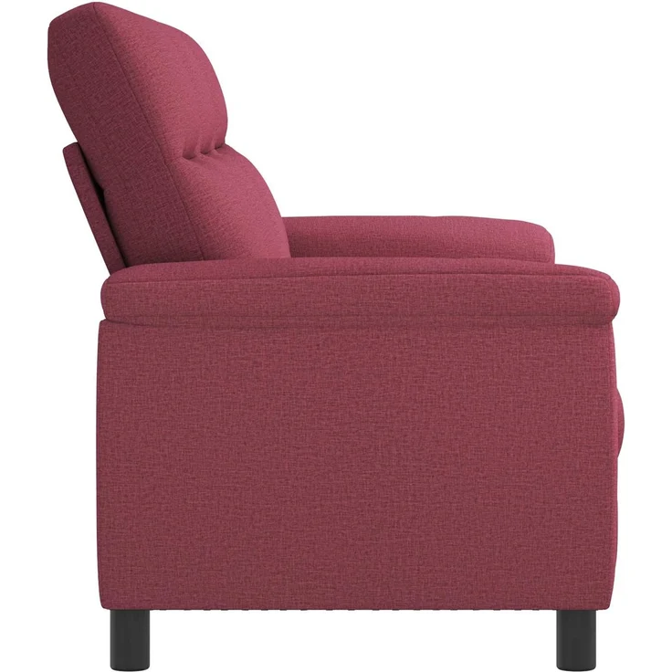 vidaXL Sofa Weinrot 214 x 90 x 95 cm Stoff 42040967 – Bild 3