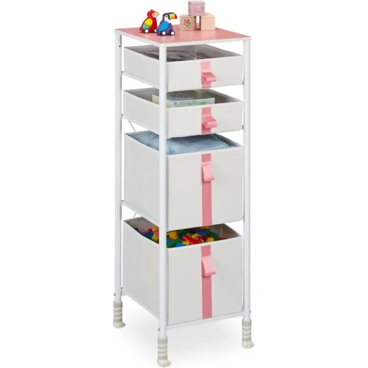 Kommode für Kinder 4 Schubladen 10047880 – Bild 1