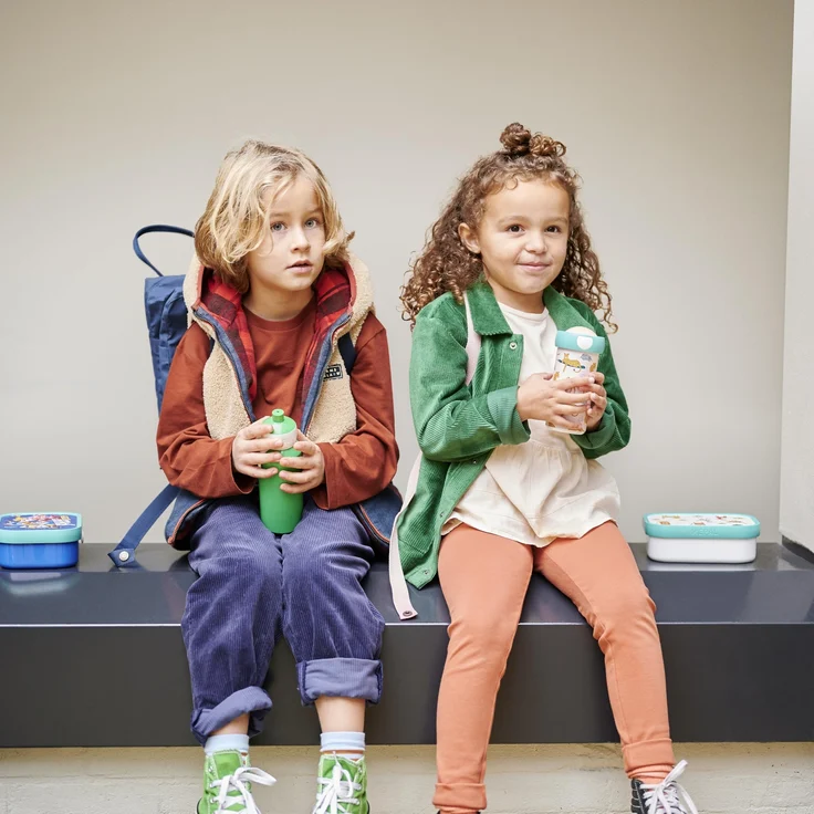 Mepal - Lunch-Set Campus - Lunch-Set für Kinder mit Verschlussbecher & Lunch Box - Lunch-Set für die Schule oder Unterwegs - Spülmaschinenfest & BPA-frei - 300 ml + 750 ml - Paw Patrol Pups – Bild 4