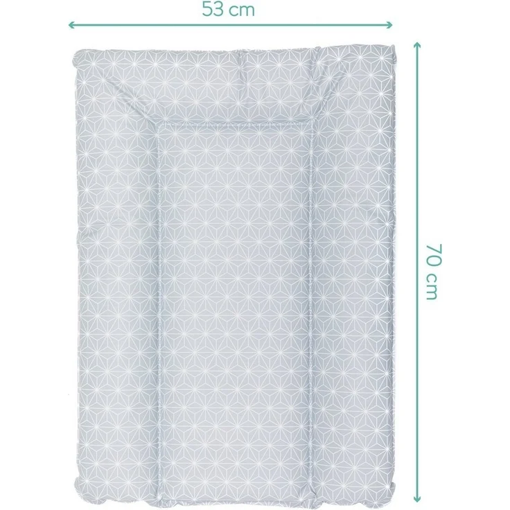 Fillikid Wickelauflage Softy, Cube Grey (1-tlg) – Bild 3