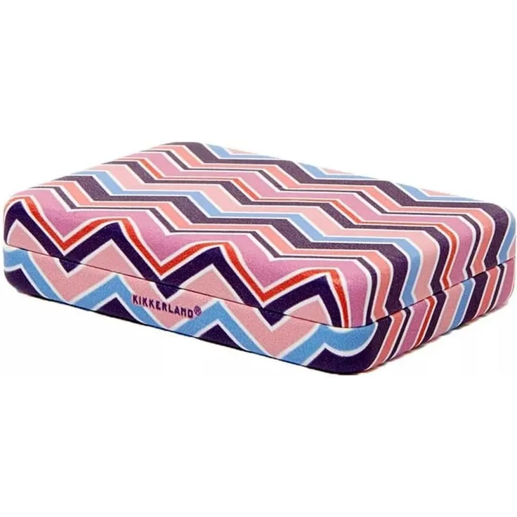 WestCraft Schmucketui tragbares kleines Schmuckkästchen Etui, Reise Schmuckaufbewahrung, Schmuckschatulle Reise Mini Jewelry Box für Ringe, Ohrringe, Halskette