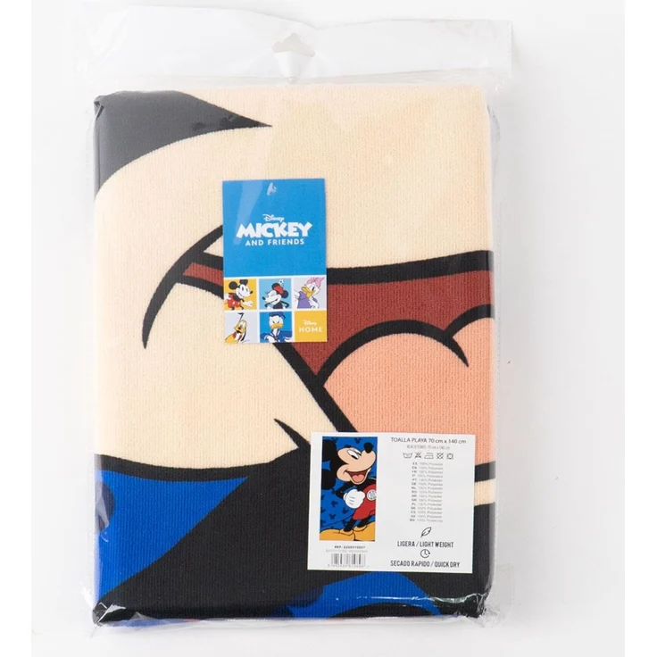 Disney Mickey Mouse Strandtuch Kinder 70 × 140 cm 100% Polyester 250 gsm – Bild 5