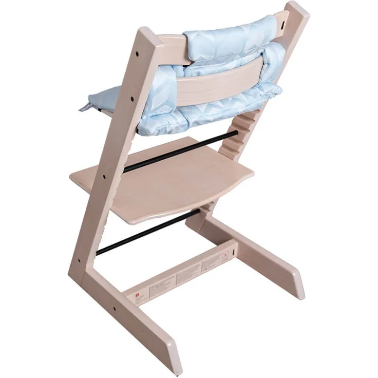 Hochstuhl Sitzkissen Design Amsterdam aqua – Bild 6