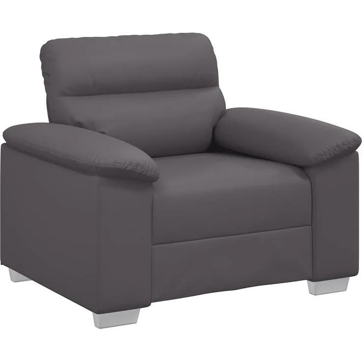 vidaXL Sessel Grau 100x81x84 cm Kunstleder 4105328 – Bild 1