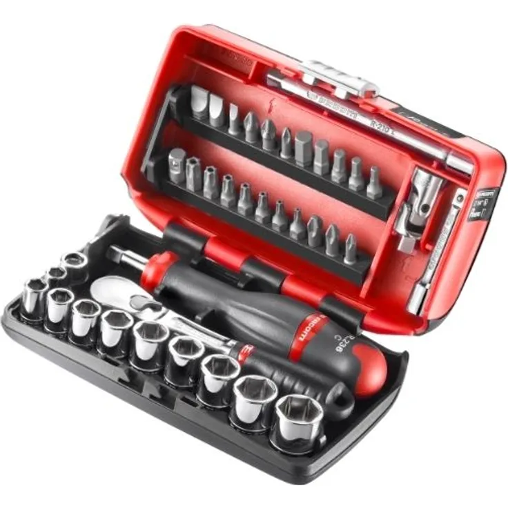 Facom Steckschluessel-Set 1/4Z Zoll 38-tlg