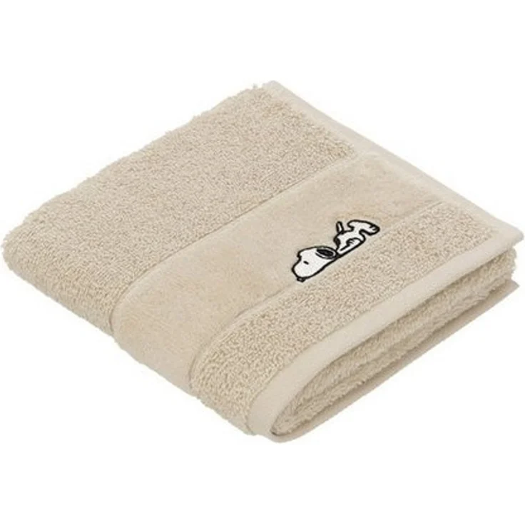 Vossen Handtücher Peanuts Collection - Alle Größen, Webfrottier (Packung, 4-St), Sleepy Snoopy: Sanfte Farben, kuschelweich & zum Wohlfühlen – Bild 3