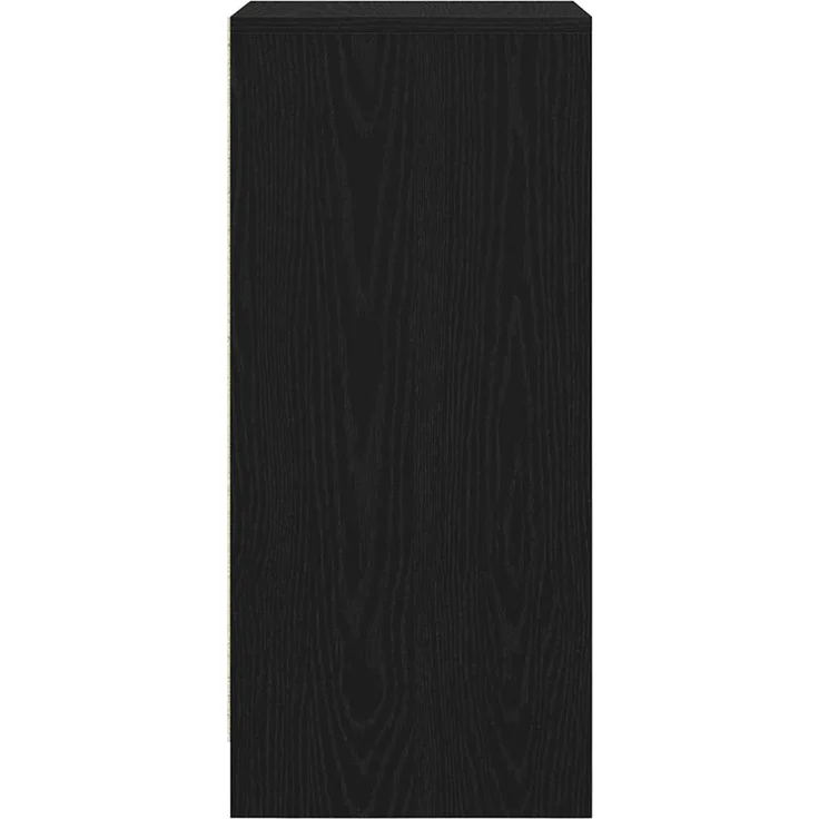 vidaXL Schuhschrank Schwarz Eichen-Optik 29,5x34x76 cm Holzwerkstoff 861860 – Bild 6