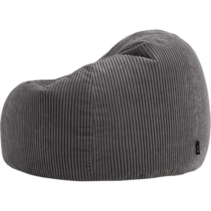 icon Sitzsack Erwachsene XXL aus Cord „Kingston“, Sitzsack XXL, Made in Germany, für Erwachsene & Kinder, für Wohnzimmer – Bild 7