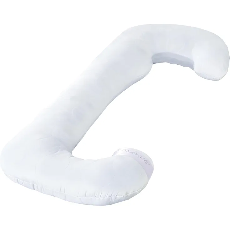 aqua-textil Ambiente Seitenschläferkissen Ergo. 150 Mikrofaser Stillkissen ergonomisches Lagerungskissen Kissen