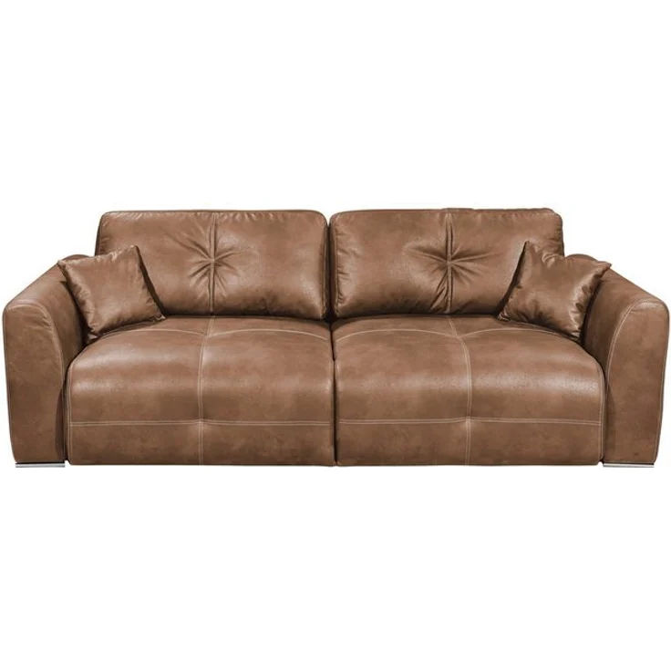 ED EXCITING DESIGN Schlafsofa Dolan, mit Bettfunktion und Bettkasten, sowie Rücken- und Zierkissen – Bild 4