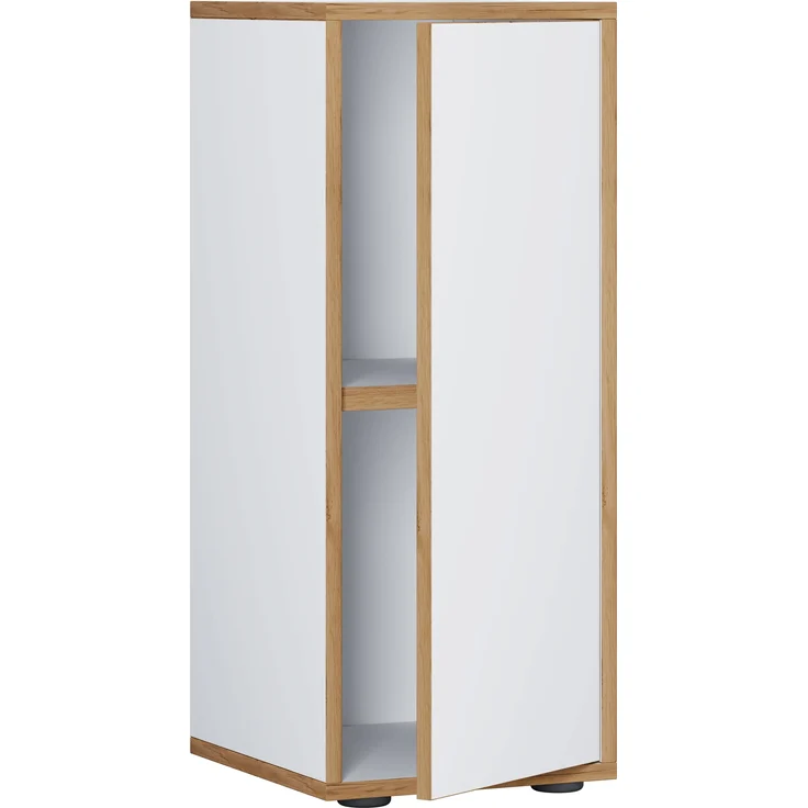 VCM Büroschrank Salia 920718 Weiß H. 74 x B. 30 x T. 33 cm – Bild 2