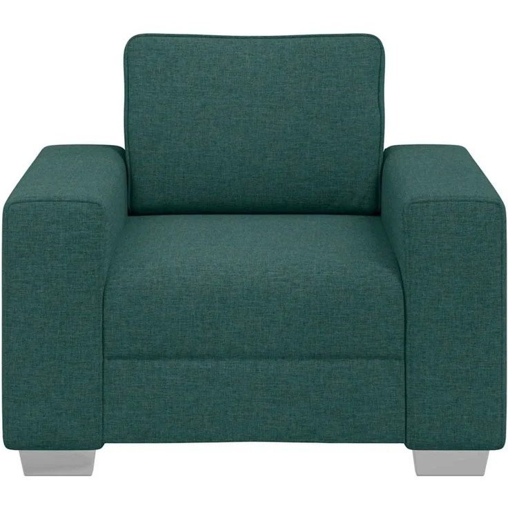 vidaXL Sofa-Sessel Dunkelgrün 100 cm Stoff 4105212 – Bild 3