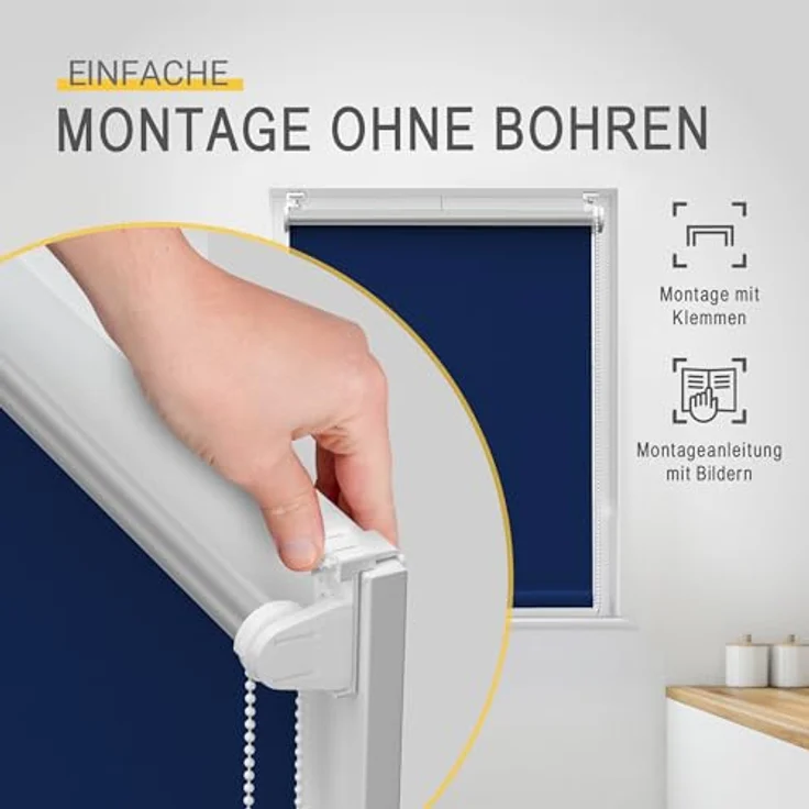 Sol Royal Thermorollo SolReflect T42 für Fenster & Türen Dunkelblau, 160 x 40 x 3.1 cm – Bild 8