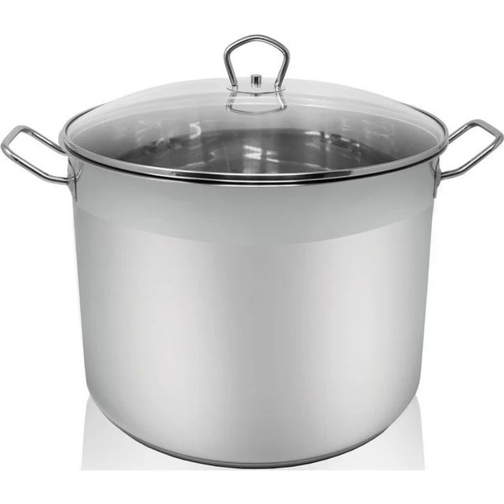 Karl Krüger Jumbotopf Maxi mit Glasdeckel, Edelstahl, 20 l – Bild 4