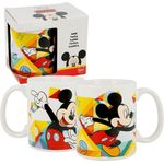 Disney Mickey Mouse Kindertasse ca. Ø 9 x 10 cm und 325 ml in Geschenkbox