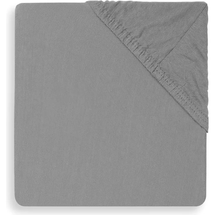 Jollein Frottee-Spannbettlaken 60x120 cm Wei&szlig;