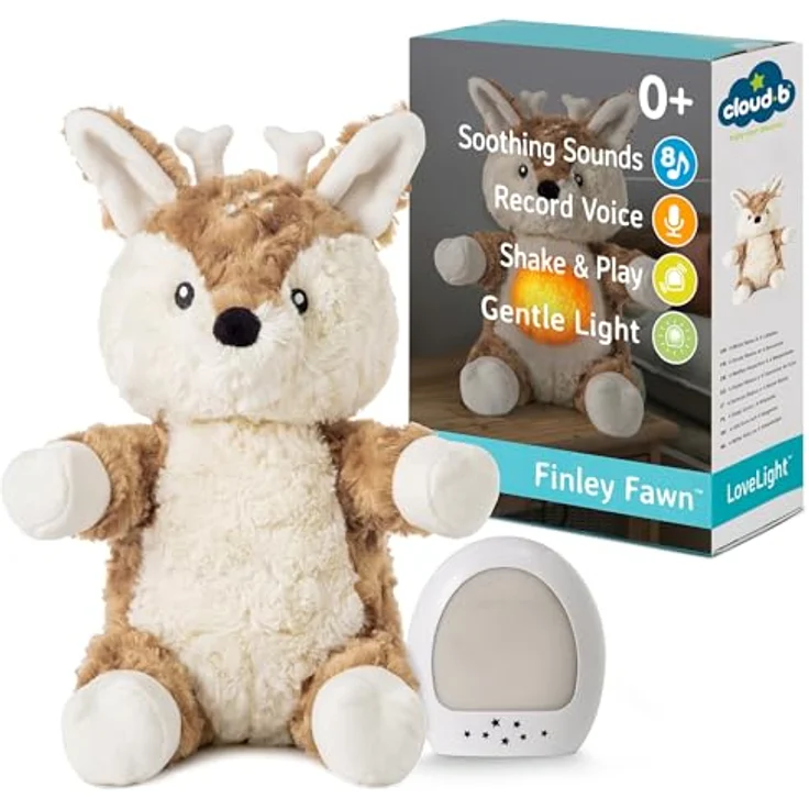 Cloud B LoveLight™ Buddies - Multisensorisches Kuscheltier Finley der Fuchs – Bild 2