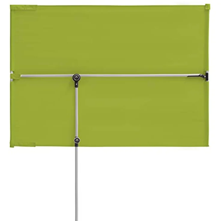Doppler Balkonschirm rechteckig 127 cm x 177 cm, grün mit Handöffner und UV-Schutz 50+ – Bild 5