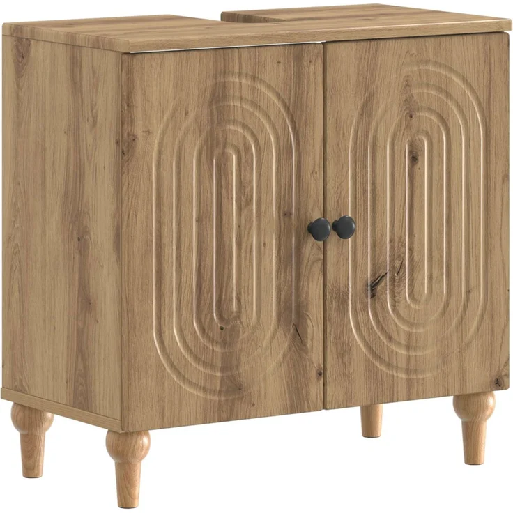 vidaXL 3-teiliges Badezimmer-Schranksystem ALKMAAR 3 stk. 3417998 – Bild 4