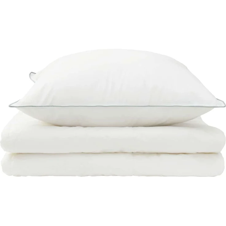 vidaXL Bettdecke und Kissen Set 2 Stk. 152x203 cm Sommer 140 GSM Wolle 3440860 – Bild 6