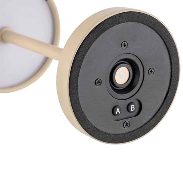 APS MERLE MICRO LED Akku-Tischleuchte, dimmbar, 270 Lumen, sandfarben, 2,0 W, für Innen- und geschützten Außenbereich – Bild 3