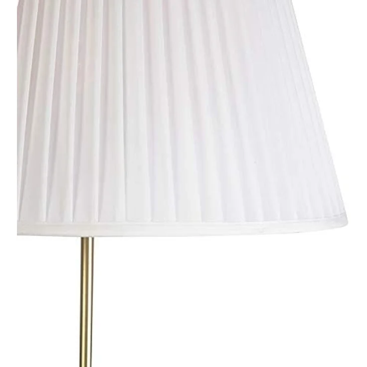 Qazqa Stehlampe Parte fl, ohne Leuchtmittel, E27, Crème, Landhaus / Rustikal, Stahl, 1-flammig – Bild 2