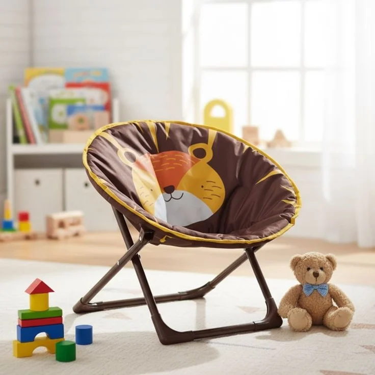 Relaxdays Faltbarer Moonchair für Kinder – Bild 2