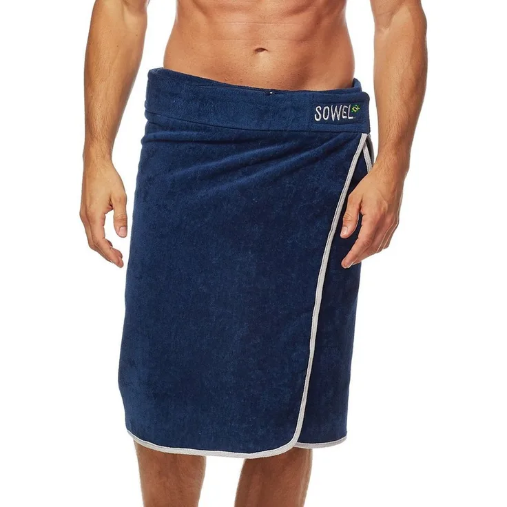 Sowel Saunatuch Saunakilt - Sauna Buddy, 100% Bio-Baumwolle, 60x140 cm