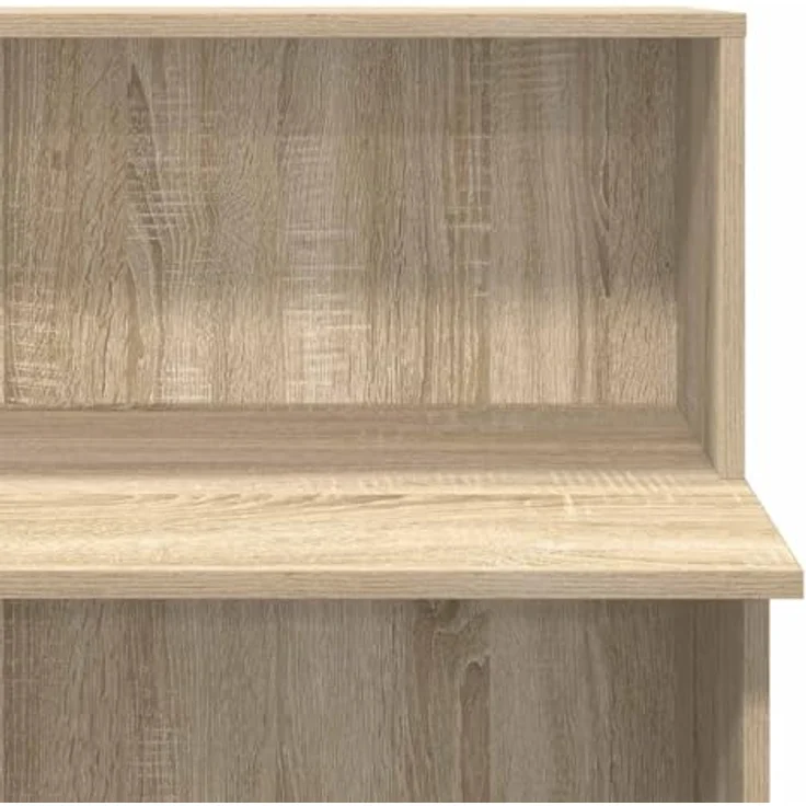 vidaXL Empfangstresen Sonoma-Eiche 100 x 50 x 103,5 cm Holzwerkstoff 859026 – Bild 9