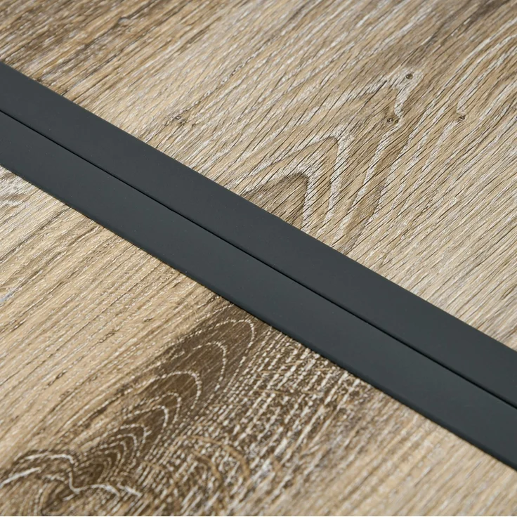 Gartentisch 145 x 85 x 72 cm für 6 Personen – rechteckiger Esstisch in Holzoptik mit Stahlgestell – Bild 9