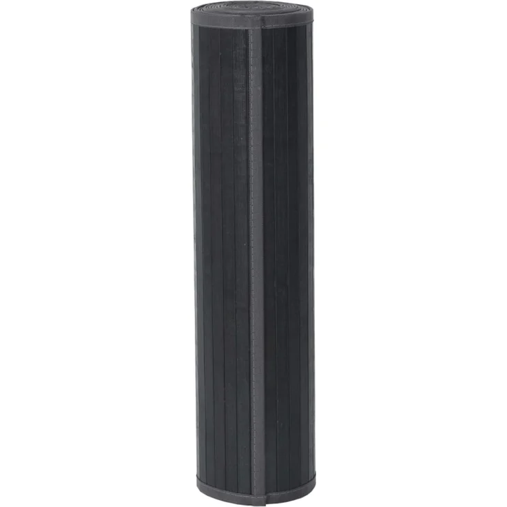 vidaXL Teppich Rechteckig Grau 70x300 cm Bambus 376880 – Bild 3
