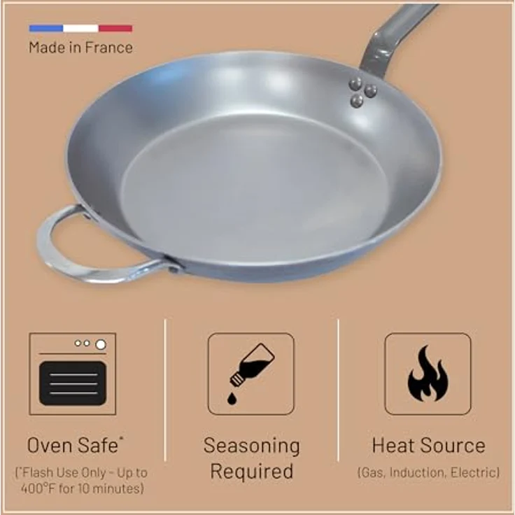 De Buyer Runde Bratpfanne B Element 32 cm – Bild 4