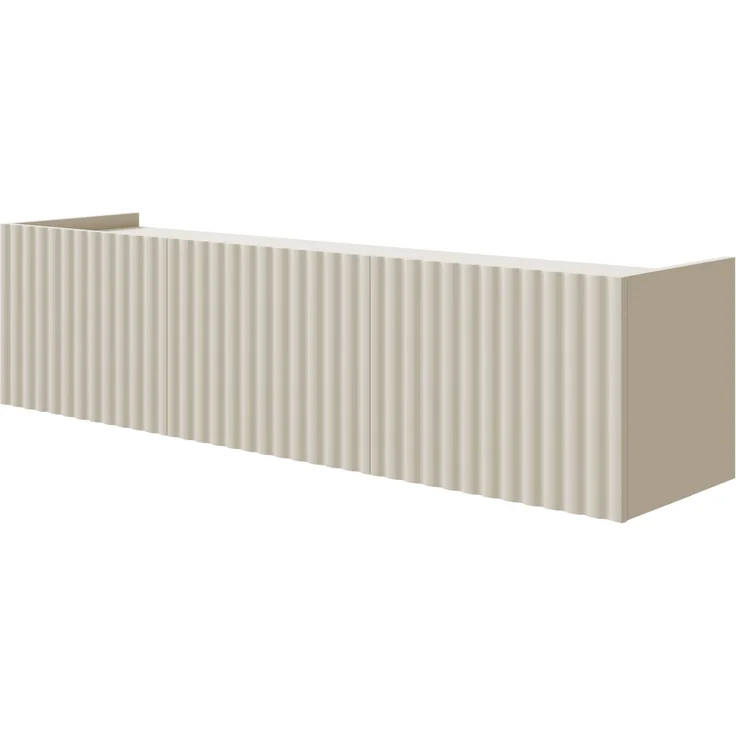 Selsey ‘Fiorra’ TV-Hängeboard 3-türig, Greige ca. 49 x 144 x 38 cm – Bild 1