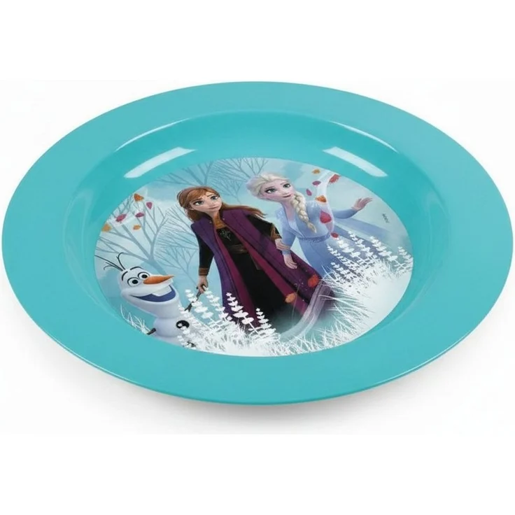 Disney Kindergeschirr-Set Disney Die Eiskönigin Elsa Kinder Geschirr-Set 3 teilig (3-tlg), 1 Personen, Kunststoff, Teller Schüssel Becher – Bild 3