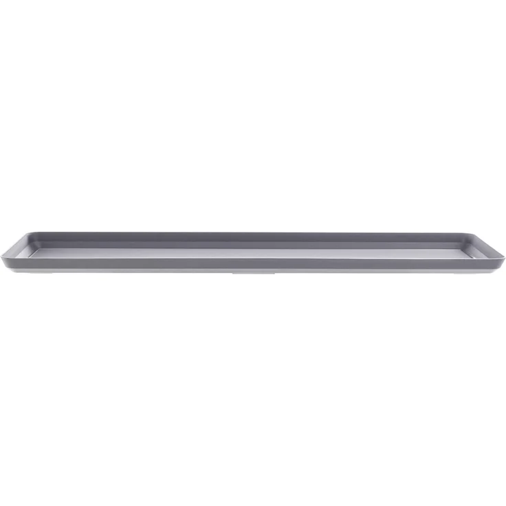 KADAX Blumentopfständer 53,5 cm, rechteckiges Tablett, Anthrazit, Kunststoff – Bild 9