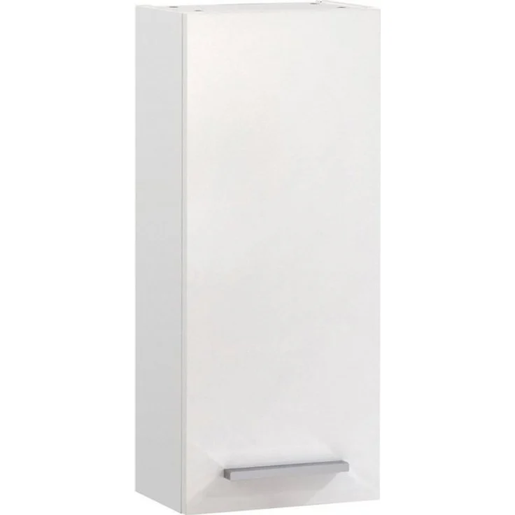 Saphir Hängeschrank Quickset 335 Wand-Badschrank 30 cm breit mit 1 Tür und 2 Einlegeböden Badezimmer-Hängeschrank inkl. Türdämpfer, Griffe in Chrom Glanz – Bild 4