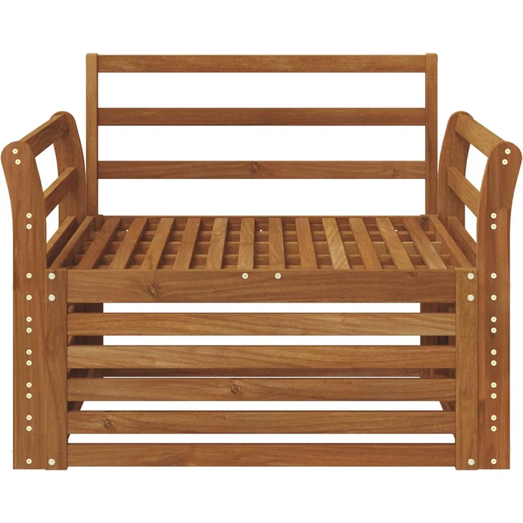 vidaXL 2 stk. Outdoor-Sofa Natur 3436394 – Bild 3