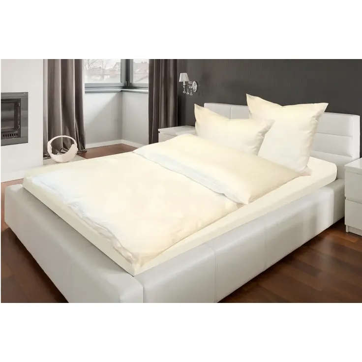 Cosima Bettwäsche Tencel Elodie Creme ca. 135x200 cm & 80x80 cm
