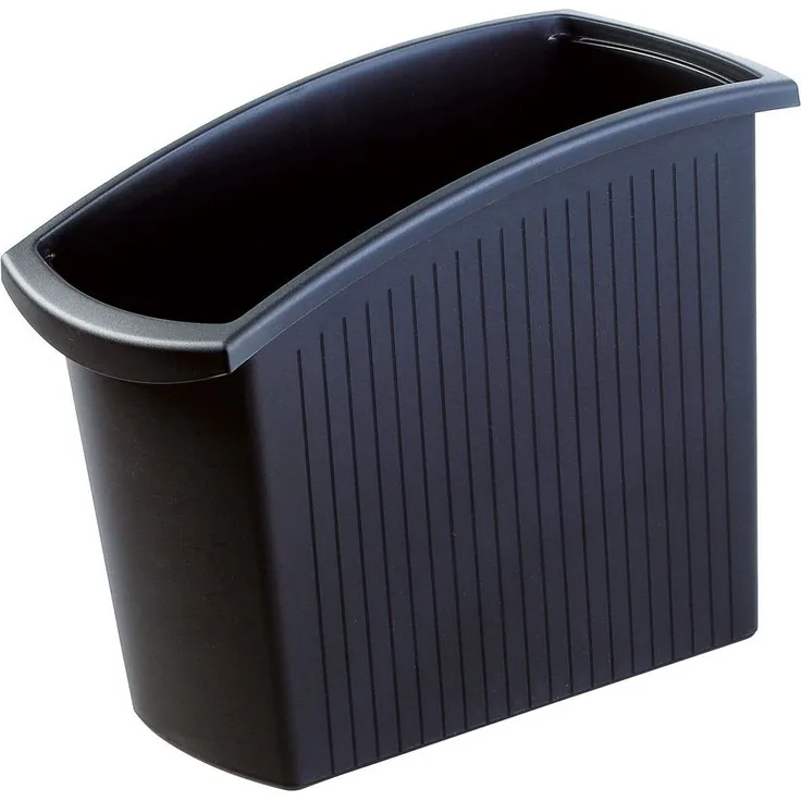 Han 'Mondo' Papierkorb, Kunststoff, 18 Liter, Schwarz